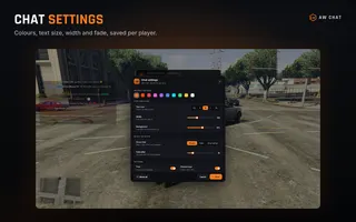 Chat settings