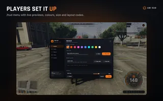 Players set it up