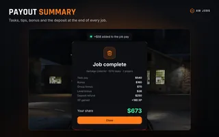 Payout summary